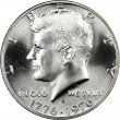 1776-1976-S 40% Silver Kennedy Half Dollar Coin - Choice BU