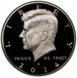 2014-S Kennedy Proof Half Dollar Coin - Choice PF