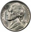 1945-D Jefferson War Nickel Silver Coin - Choice Uncirculated