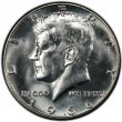 1966 SMS 40% Silver Kennedy Half Dollar Coin - Choice BU