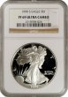 1990-S 1 oz American Proof Silver Eagle Coin - NGC PF-69 Ultra Cameo