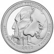 2013 Mount Rushmore Proof Quarter Coin - Gem Proof