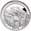 2012 Denali Proof Quarter Coin - Gem Proof