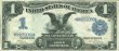 1899 $1.00 Black Eagle Silver Certificate - Large Type - Very Good to Fine