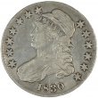 Early 1800's Bust Silver Half Dollar Coin - Random Dates - VF