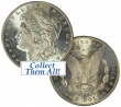 1886-S/S VAM-2 Morgan Silver Dollar Coin - Choice AU - Scarce Recut Mint Mark