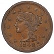 1800's U.S. Large Cent Coin - Extremely Fine