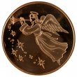 1 oz Copper Round - Christmas Series - Angel Design