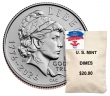 2026 Sesquicentennial Emerging Liberty Dime 200 Count P&D Bag - US Mint Sealed Box