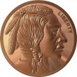 Frontier Mint 1 oz Copper Round - Buffalo Nickel Design