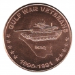 1 oz Copper Round - Gulf War Veterans Design