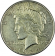 1934 Peace Silver Dollar Coin - About Uncirculated