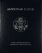 2002-W American Proof Silver Eagle Box & COA (NO Coin)