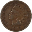 1909 Indian Head Cent Coin - Fine to Very Fine