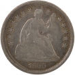 1856 Seated Liberty Silver Half Dime Coin - Very Fine to Extremely Fine