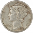 1935-D Mercury Silver Dime Coin - Extremely Fine