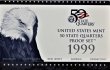 1999 U.S. State Quarter Proof Coin Set
