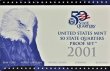 2001 U.S. State Quarter Proof Coin Set