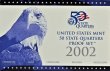 2002 U.S. State Quarter Proof Coin Set