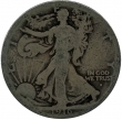 1916-S Walking Liberty Silver Half Dollar Coin - Good