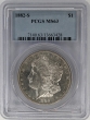 1882-S Morgan Silver Dollar Coin PCGS MS-63 - Choice and White!