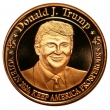 1 oz Copper Round - Donald Trump Vote in 2020