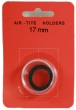 Air-Tite Black Ring Coin Holder - 17 mm