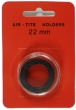 Air-Tite Black Ring Coin Holder - 22 mm