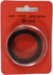 Air-Tite Black Ring Coin Holder - 34 mm