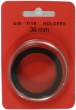 Air-Tite Black Ring Coin Holder - 36 mm