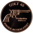 1 oz Copper Round - Colt .45 Design