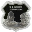 1 oz Silver - Icons of Route 66 Shield Series - Illinois Gemini Giant