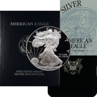 2000-P 1 oz American Proof Silver Eagle Coin - Gem Proof (w/ Box & COA)