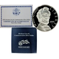 2009 Lincoln Silver Dollar (Proof)