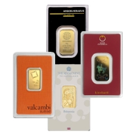 10 gram Gold Bar - Random Design, w/ Assay in TEP Packaging