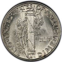 1930 Mercury Silver Dime Coin - Choice BU