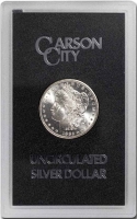 1885-CC Morgan Silver Dollar Coin - in GSA Holder - BU