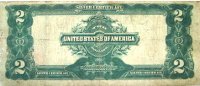 1899 $2.00 Silver Certificate - Large Type - Fine