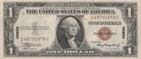 1935-A $1.00 Hawaii Silver Certificate - About Uncirculated