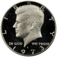 1973-S Kennedy Proof Half Dollar Coin - Choice PF