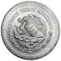 1982 1 oz Mexican Silver Libertad Coin - Gem BU