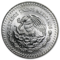 1984 1 oz Mexican Silver Libertad Coin - Gem BU