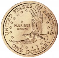 2000 Sacagawea Dollar Coin - P or D Mint 