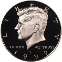 1999-S Kennedy Proof Half Dollar Coin - Choice PF