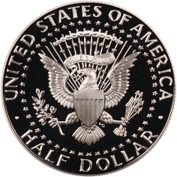2000-S 90% Silver Kennedy Proof Half Dollar Coin - Choice PF