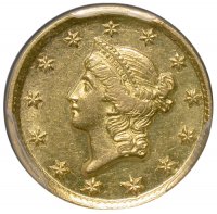 $1.00 Liberty Head Type One Gold Coins - Random Date - AU