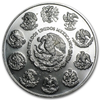 2002 1 oz Mexican Silver Libertad Coin - Gem BU