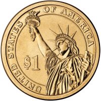 2007 John Adams Presidential Dollar Coin - P or D Mint