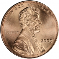 2009 Lincoln Cent Coin - From Sealed U.S. Mint Set and Available in Bank Wrapped Rolls - Nice BU - Choose Reverse Design and Mint Mark!