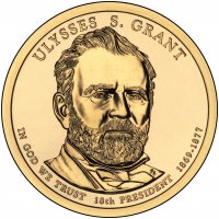 2011 25-Coin Ulysses S. Grant Presidential Dollar Rolls - P or D Mint - BU